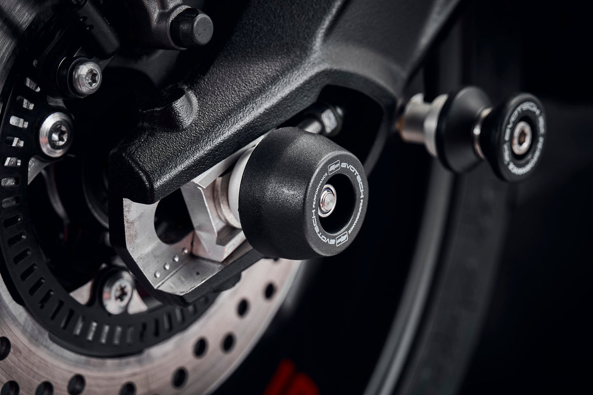 Triumph Street Triple RS [2020–2022] - Achsprotektoren-Kit – 360° Ansicht 24