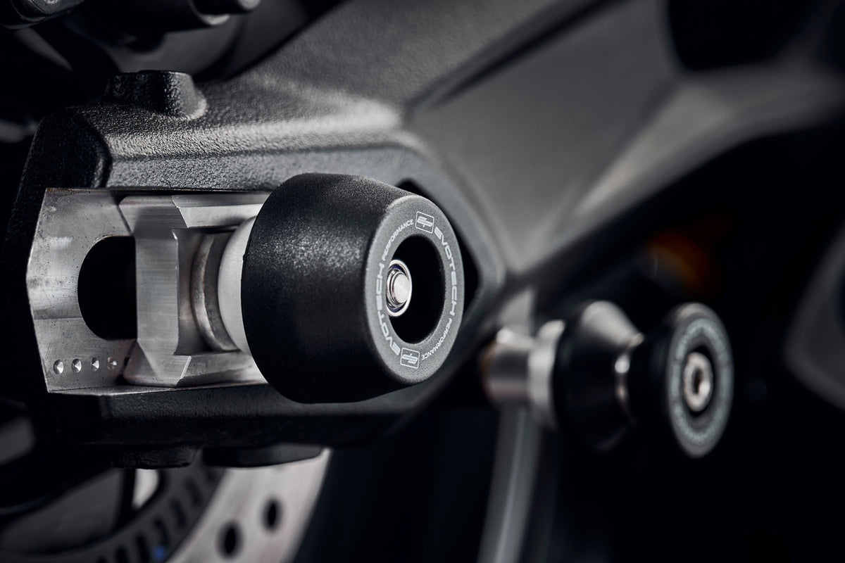 Triumph Street Triple RS [2017–2019] - Achsschutzpad-Kit – 360° Ansicht 11