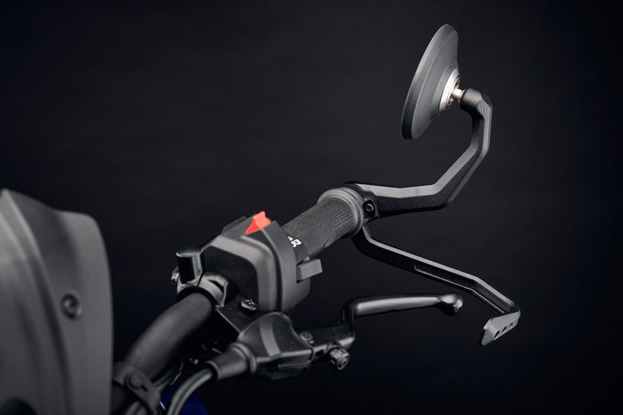 KTM 125 Duke [ab 2024] - Retro-Lenkerendspiegel- und Hebelschutz-Kit