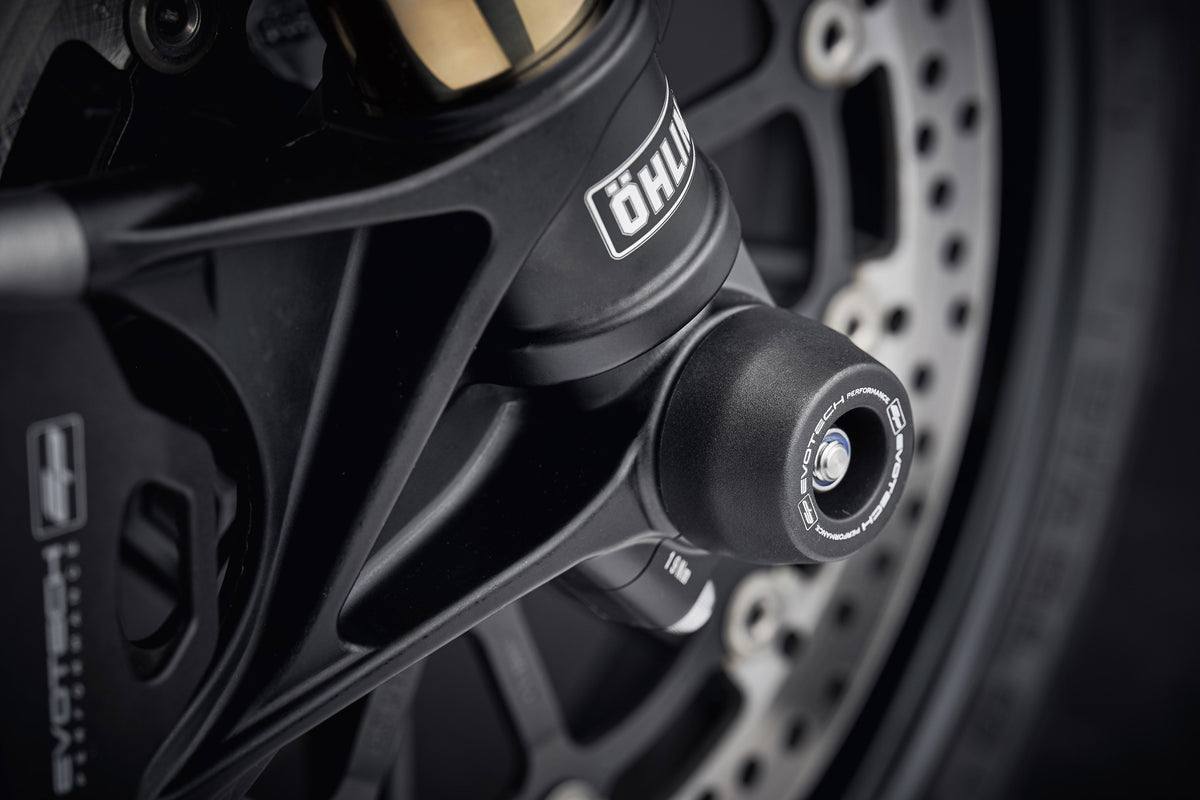 Ducati Panigale V2 Superquadro Final Edition [2025+] - Achsprotektoren-Set – 360° Ansicht 19