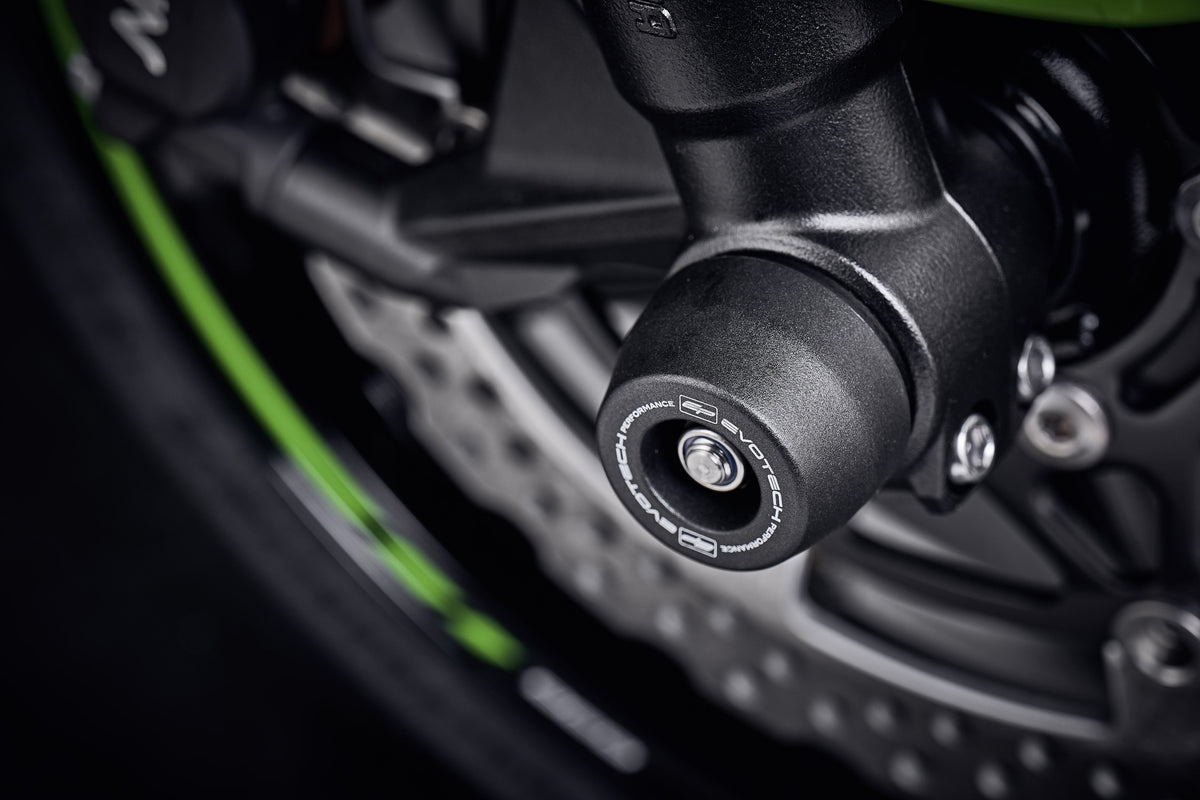 Kawasaki ZX6R Performance [2019–2021] - Achsschutzpads-Set – 360° Ansicht 24