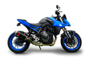 Suzuki GSX-8S [2023+] - verstellbarer Kennzeichenhalter mit LED-Blinkern
