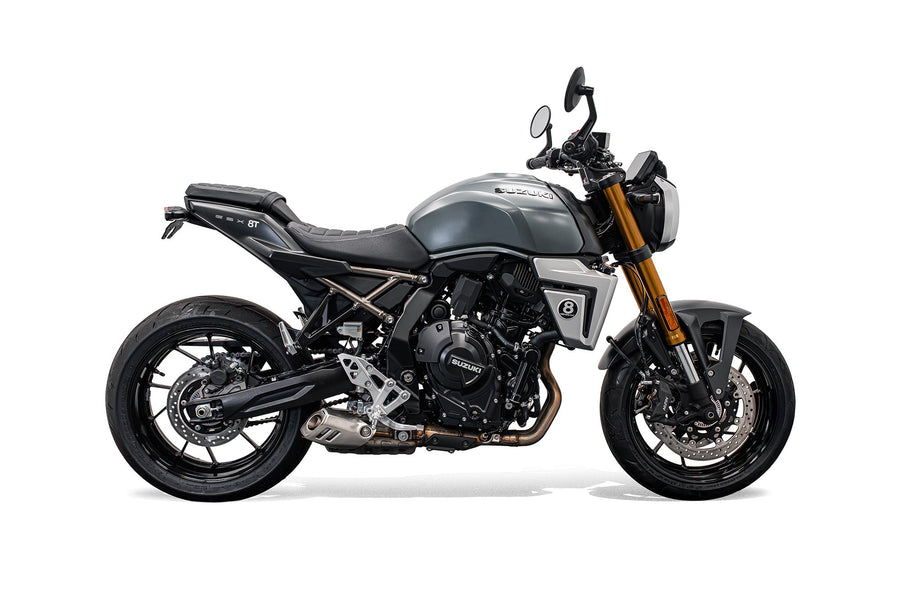 Suzuki GSX-8T [2025+] - Kennzeichenhalter mit rotem LED-Rücklicht