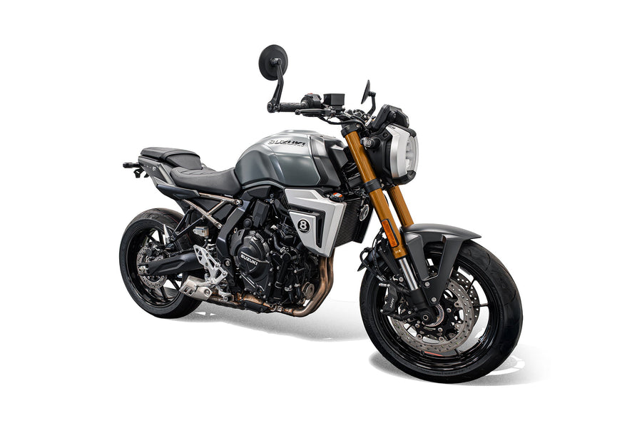 Suzuki GSX-8T [2025+] - Kennzeichenhalter mit rotem LED-Rücklicht