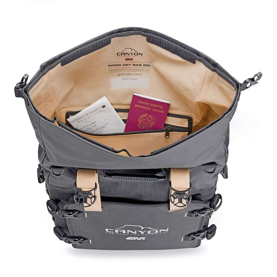 Givi Canyon – Monokey Seitentaschen-Satz, 2 × 25 Liter