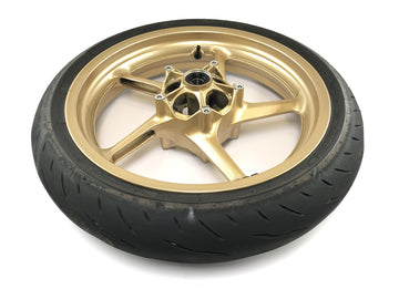 Yamaha YZF R1 RN19 [2008] - Vorderrad Felge Rad 3.50 x 17" gold