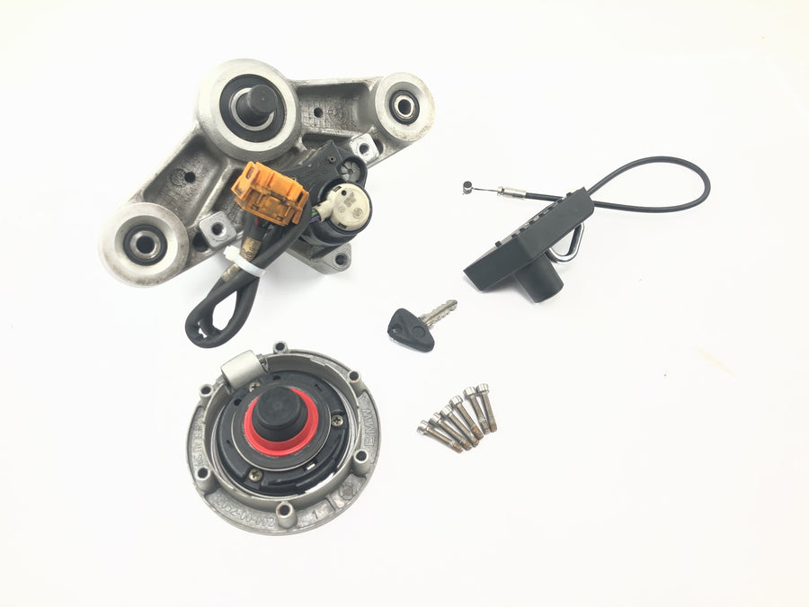 BMW R 1150 R R21 [2001] - Lock set with upper fork bridge, ignition lock, tank cap key
