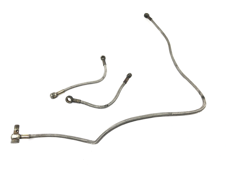 KTM LC4 640 Duke 2 [2000] - Oil pipes steel flex set