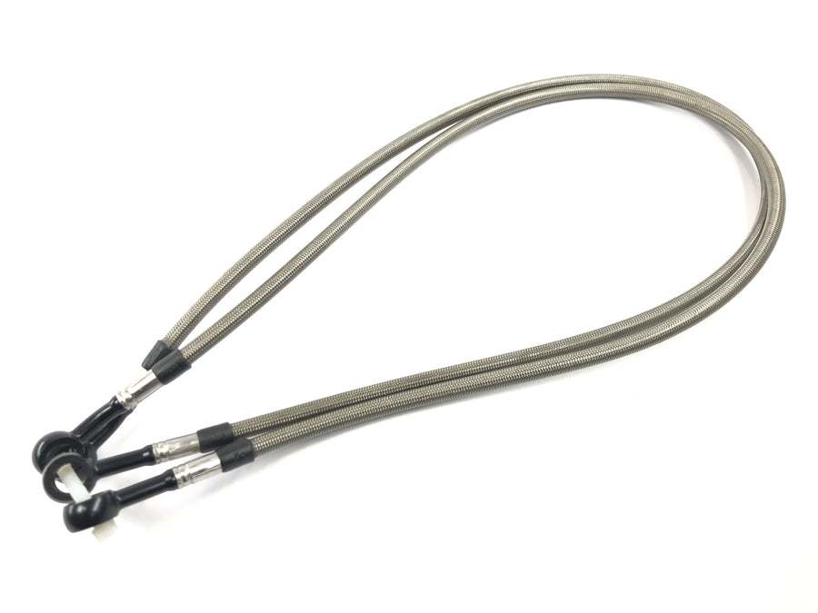 Yamaha YZF R1 RN09 [2002] - Brake line steel braided front double brake line Brake