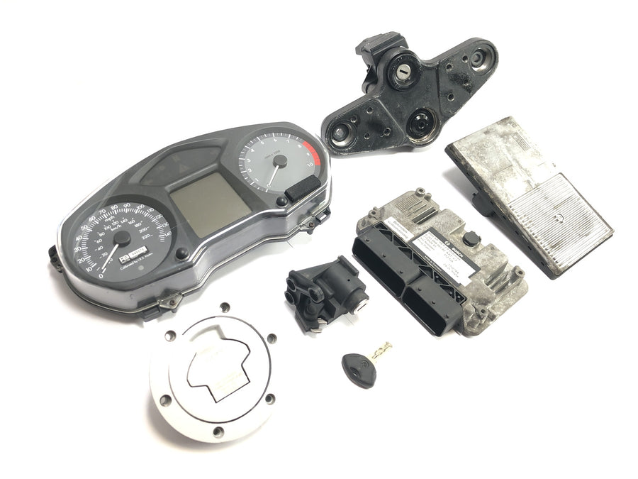BMW R 1200 RT R12T [2007] - Schlosssatz mit Tachoeinheit Meilentacho