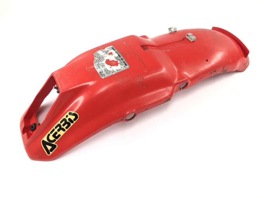 Honda XL 600 LM PD04 [1985] - Kotflügel hinten Schutzblech Heckfender Kunststoff rot