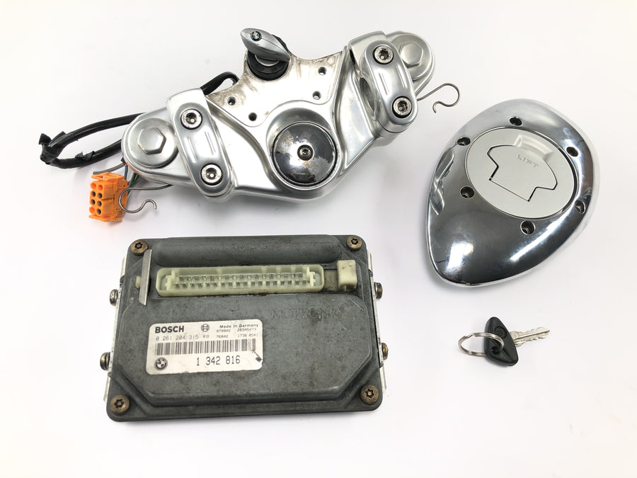 BMW R 1200 C 259C [1998] - Lock set ignition lock steering lock tank cap fork bridge control unit