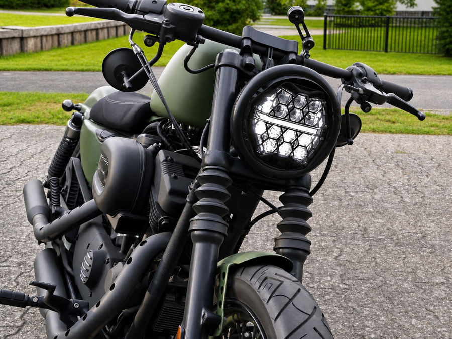 Yamaha XJR 1200 1300 [MOTORIZE] - LED Scheinwerfer 7 Zoll