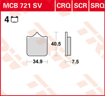 Scheibenbremsbeläge