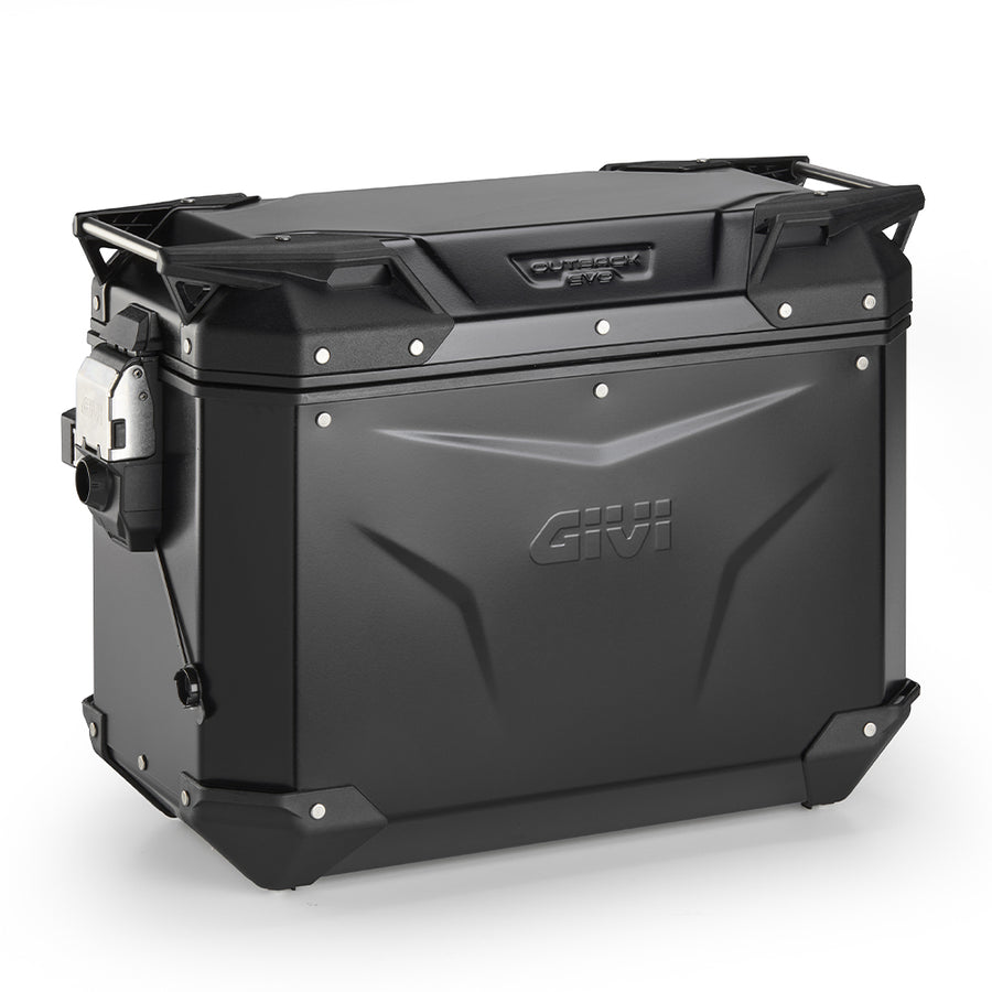 [GIVI] – Seitenkoffer Trekker Outback EVO 44 Monokey – Rechts, 44 Liter, aus eloxiertem Aluminium