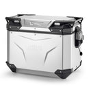 Side case Trekker Outback EVO Monokey 48 liters - left, made of anodized aluminum, SMART SEC. LOCK