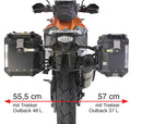 KTM Adventure [2015–2016] – Stahlrohr-Seitenkofferträger Cam-Side