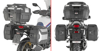 Honda XL 750 Transalp [GIVI] - side case carrier PL ONE-FIT for the configuration of MONOKEY® side cases or