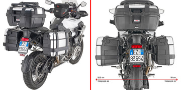 Triumph Tiger 1200 Rally Explorer [GIVI] - Side case carrier PL ONE-FIT for MONOKEY® configuration