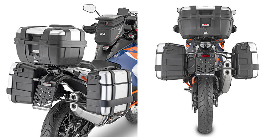 KTM Super Adventure S 1290 [GIVI] - Seitenkofferträger PL ONE-FIT für die Konfiguration von MONOKEY® Seitenkoffern oder