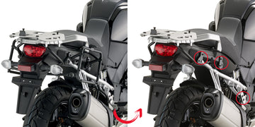 Suzuki DL 1000 V-Strom [GIVI] - Removable side case carrier for MONOKEY® or RETRO FIT cases not compatible with
