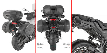 Yamaha Tracer 9 GT+ [2025-2026] - Side case carrier for Monokey Tech 3