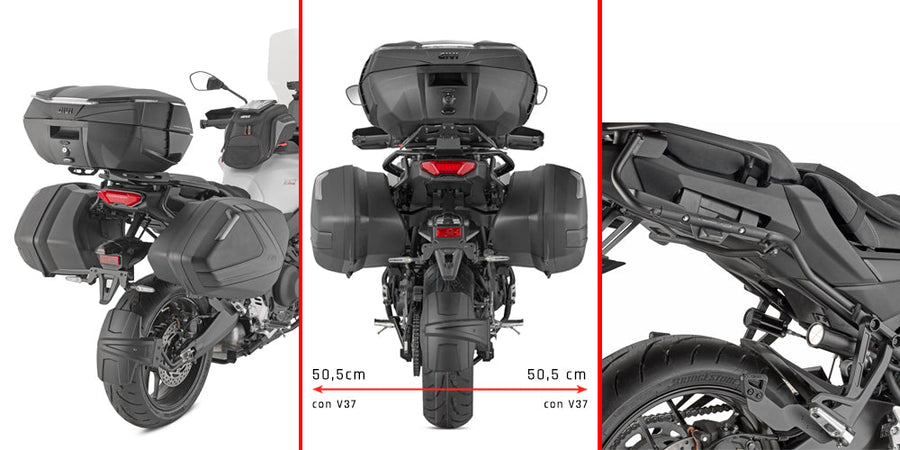 Yamaha Tracer 9 GT+ [2025-2026] - Side case carrier for Monokey Tech 3