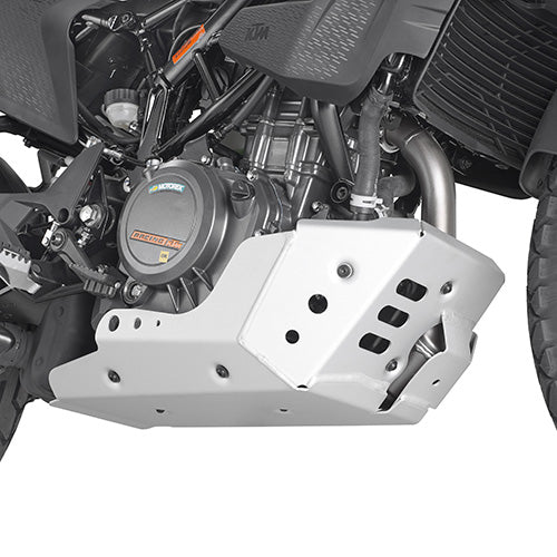 KTM Adventure 390 [GIVI] - Motorschutz aus satiniertem und eloxiertem Aluminium