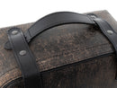 Motorcycle bag [Hepco & Becker] - leather bag set Rugged Cutout 19 L incl. quick release - cutout