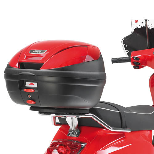 Piaggio Vespa S 125 [2007–2014] – Topcaseträger Monolock, chrom