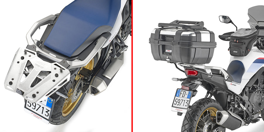 Honda XL 750 Transalp E-Clutch [GIVI] - Topcase Träger für MONOKEY® oder MONOLOCK® Koffer zu montieren mit der MONOKEY®