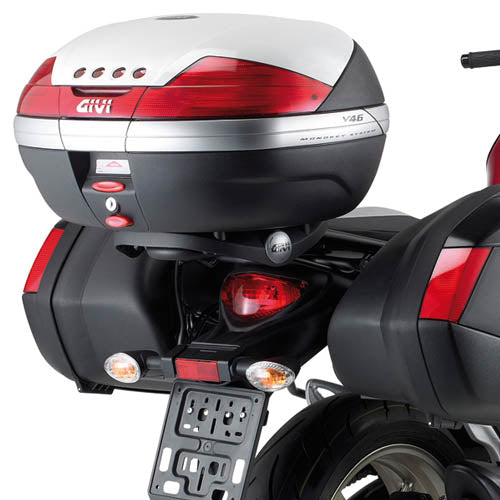 Suzuki Gladius 650 [GIVI] - Topcase Träger für MONOKEY® Koffer mit MONOKEY® Platte