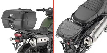 Honda CL 500 [GIVI] - Top case carrier for MONOKEY® or MONOLOCK® cases to be mounted with the MONOKEY® plate M5