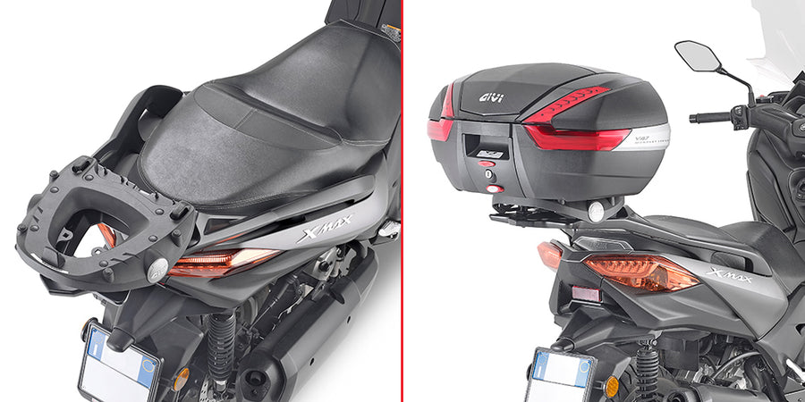 Yamaha X-MAX 125 [GIVI] - Topcase Träger für MONOKEY® oder MONOLOCK® Koffer zu montieren mit der MONOKEY® Platte M5 oder