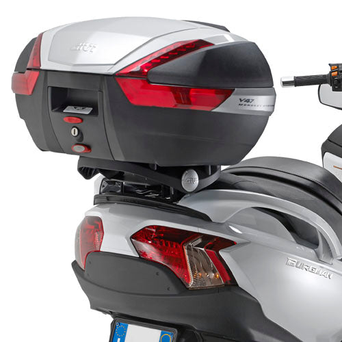 Suzuki Burgman 650 Executive [2013–2020] – Topcaseträger für Monokey, mit Platte