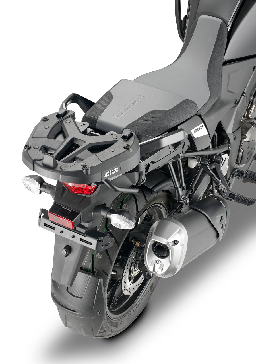 Suzuki V-Strom 1050 SE [2020-2026] - Top case carrier for Monokey or Monolock, with plate