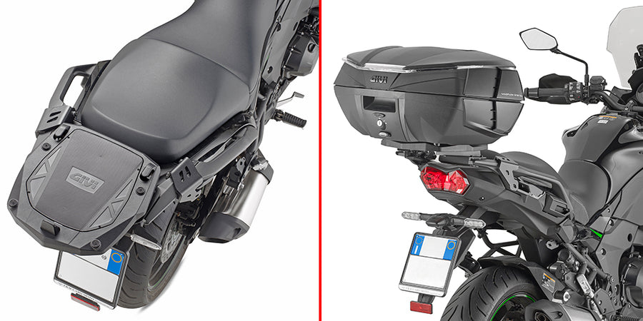 Kawasaki Versys 1100 [GIVI] - Top case carrier for MONOKEY® cases with MONOKEY® plate