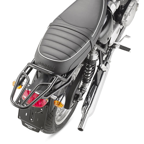 Triumph Bonneville T 120 [GIVI] - Topcase Träger für MONOKEY® oder MONOLOCK® Koffer schwarz für MONOKEY® Koffer benutzen