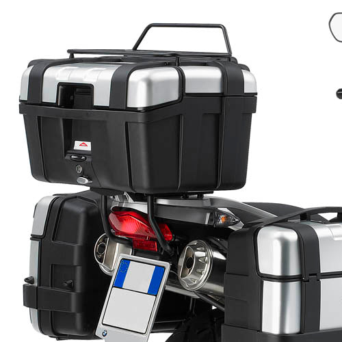 BMW G 650 GS [GIVI] - Topcase Träger für MONOKEY® Koffer Montage der Bremslichter und/oder der Fernbedienung nicht