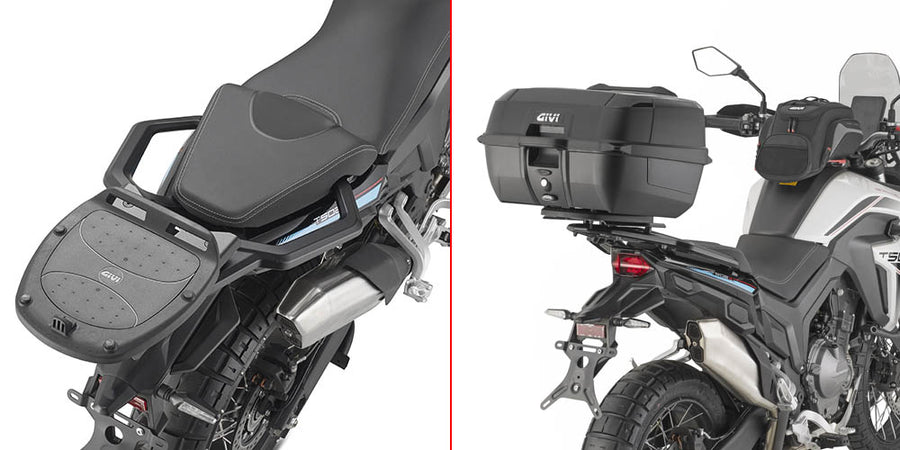 Morbidelli T 502 X [GIVI] - Topcase Träger für MONOKEY® oder MONOLOCK® Koffer zu montieren mit der MONOKEY® Platte M5