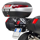 BMW K 1200 R (05 > 08) / K 1300 R [GIVI] - Carrier made of anodized aluminum for MONOKEY® cases compatible with original