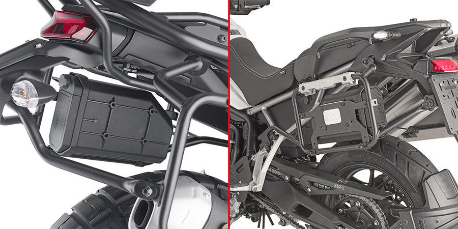 Kove X Pro 800 [GIVI] - Kit für die Montage der S250 Tool Box an PLOS9651CAM zu montieren mit der S250 und dem Träger