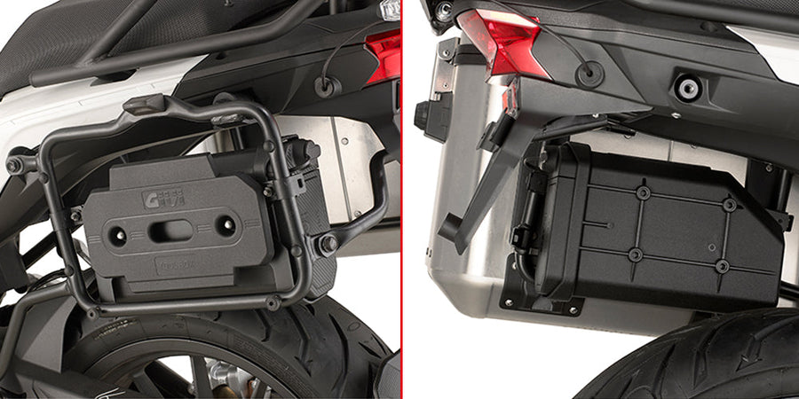 Kawasaki Versys 1000 SE [2019–2024] – Montagekit für S250 Werkzeugbox an PL8712 Träger