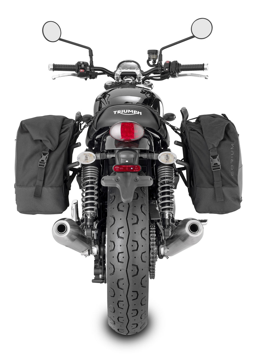 Triumph Speed Twin 900 [2023–2026] – REMOVE-X Abstandshalter, abnehmbar für Satteltaschen