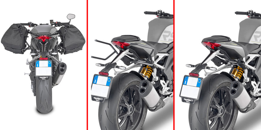 Triumph Speed ​​Triple 1200 RS [GIVI] - Spacer for REMOVE-X removable for saddlebags