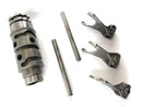 Ducati 900 SS [1992] - Shift drum with shift claws and shafts-4