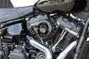 Harley-Davidson FLI 1868 Hydra-Glide Revival 114 [2024] - Mini Teardrop Stealth Luftfilter-Kit – Oberfläche: Schwarz – Bild 4