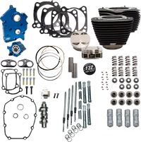 Harley-Davidson FLRT 1868 Freewheeler 114 [2025] - 132" Power Package Motorleistungs-Kit – Oberfläche: Schwarz, Nicht hervorgehobene Kühlrippen – Bild 11