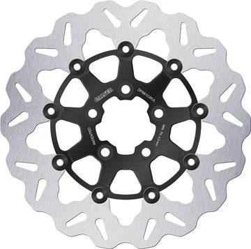 Harley-Davidson XL 1200 R Sportster Roadster [2008] - brake discs - surface: black, silver - picture 1