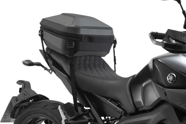 Cagiva Elefant 750 [SW-MOTECH] – Urban ABS top case tension strap variant with base insert